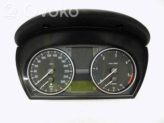 BMW 3 E90 E91 Speedometer (instrument cluster) 1025350