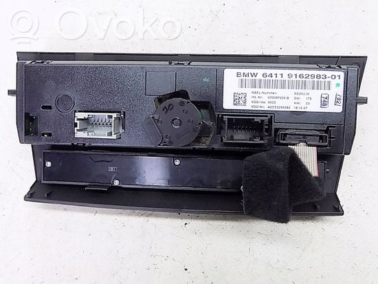 BMW 3 E90 E91 Climate control unit 9162983