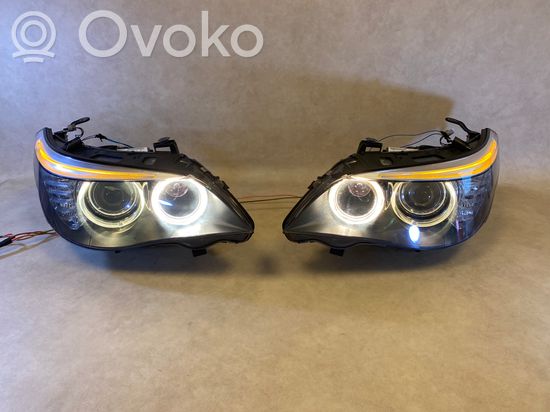BMW 5 E60 E61 Headlight/headlamp 63127177751 63127177752 717773907