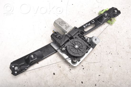 BMW 3 E90 E91 Rear door window regulator with motor 71002603