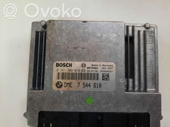 BMW 7 E65 E66 Engine control unit/module 7544610