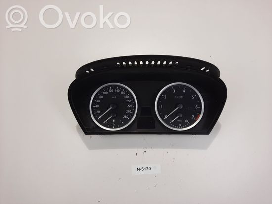 BMW 5 E60 E61 Speedometer (instrument cluster) 6945625