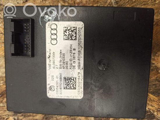 Audi Q7 4L Keyless go control unit/module 4L0907335