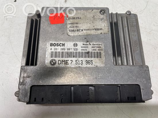 BMW 3 E90 E91 Engine control unit/module 7513965