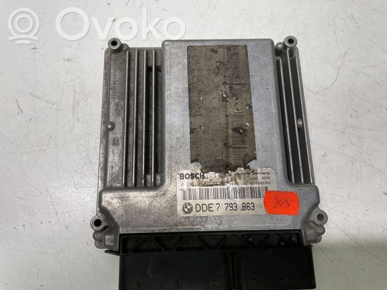 BMW 3 E90 E91 Engine control unit/module 7793863