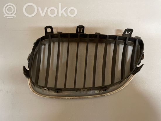 BMW 5 E60 E61 Front bumper upper radiator grill 51137027062