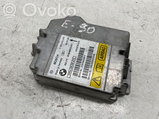 BMW 3 E90 E91 Airbag control unit/module 9184432 0285010070