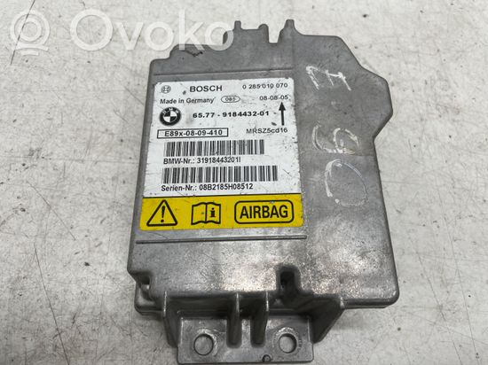 BMW 3 E90 E91 Airbag control unit/module 0285010070 9184432