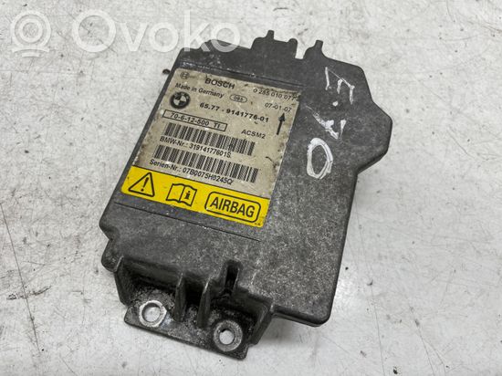 BMW X5 E70 Airbag control unit/module 0285010077 9141776