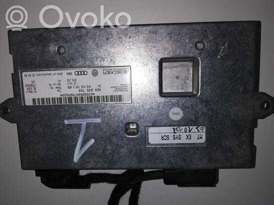 Audi A6 S6 C6 4F Other control units/modules AUDI 4E0035729 4F0910729Q