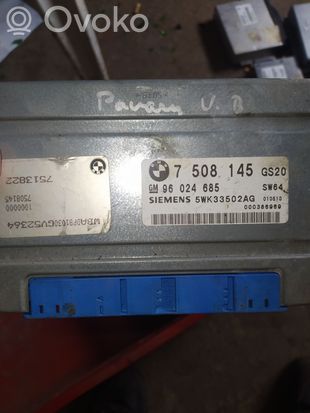 BMW 5 E39 Gearbox control unit/module 7508145