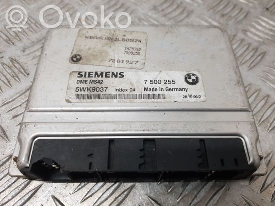 BMW 3 E46 Engine control unit/module ECU 7500255 5WK9037