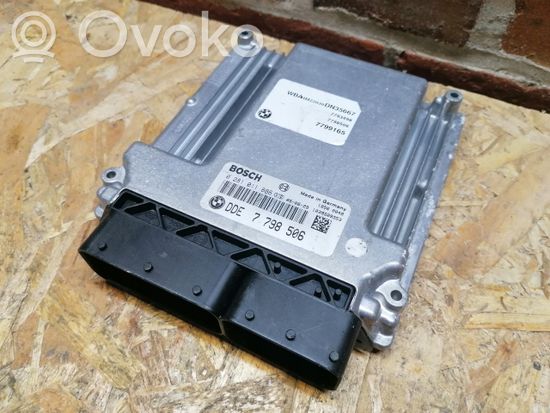BMW 7 E65 E66 Wing mirror control module 0281011886