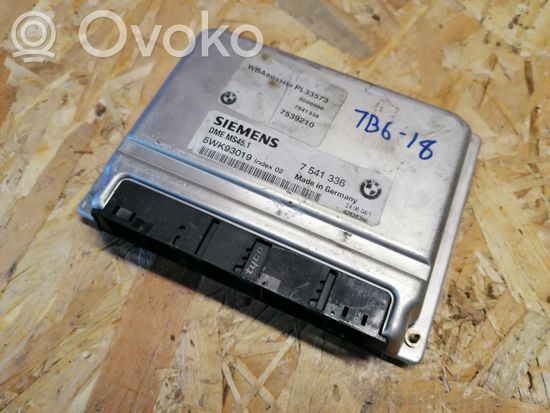 BMW 3 E46 Wing mirror control module 7541336 5WK93019
