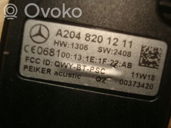 Mercedes-Benz E W212 Phone control unit/module A2048201211