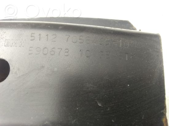 BMW 1 E81 E87 Rear bumper cross member 5112705846510 7058465