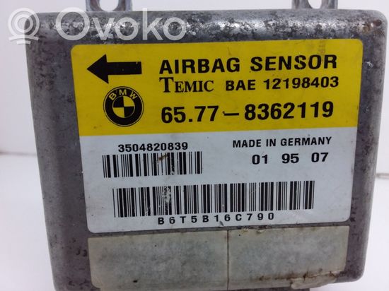 BMW 5 E34 Airbag control unit/module 65778362119