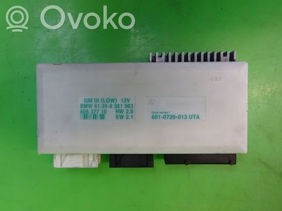 BMW 5 E39 Comfort/convenience module 8381963