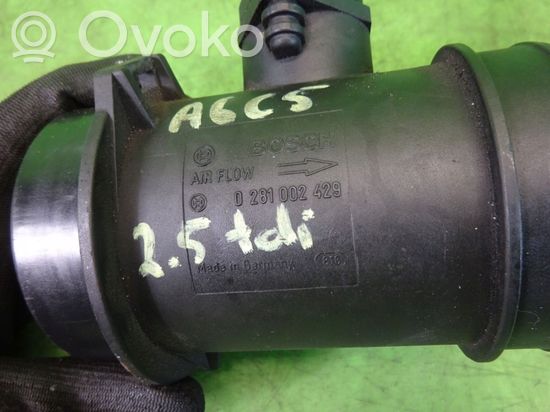 Audi A6 S6 C5 4B Mass air flow meter 0281002429