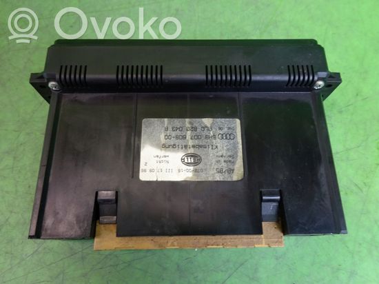 Audi A3 S3 8L Climate control unit 8L0820043B