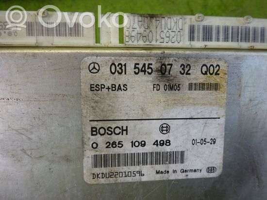 Mercedes-Benz E W210 Engine control unit/module 0315450732