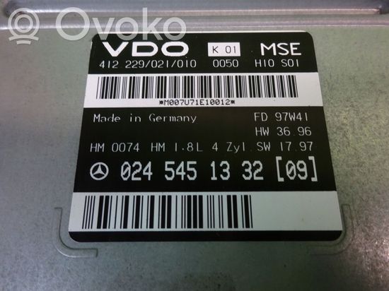 Mercedes-Benz C W202 Engine control unit/module 0245451332