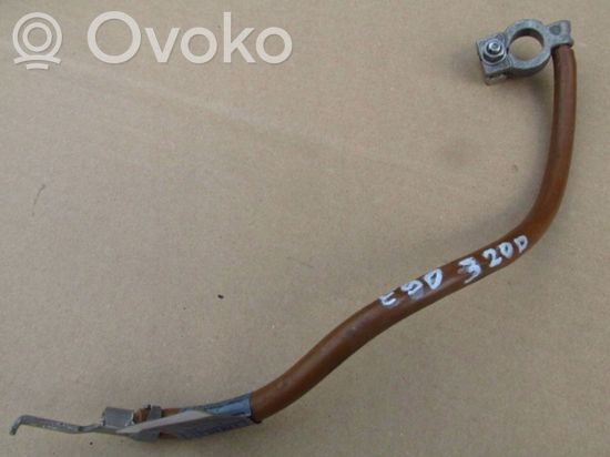 BMW 3 E90 E91 Negative earth cable (battery) 6938493