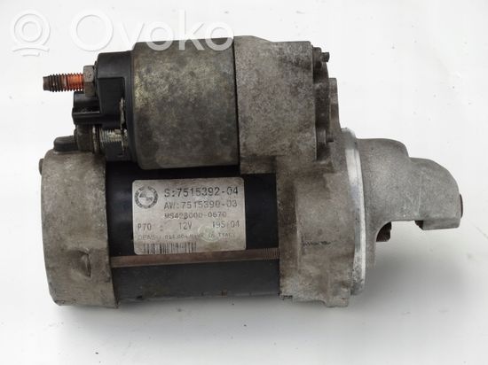 BMW 5 E60 E61 Starter motor 7515392