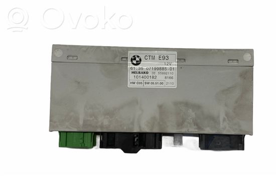 BMW 3 E92 E93 Sunroof control unit/module 07199885