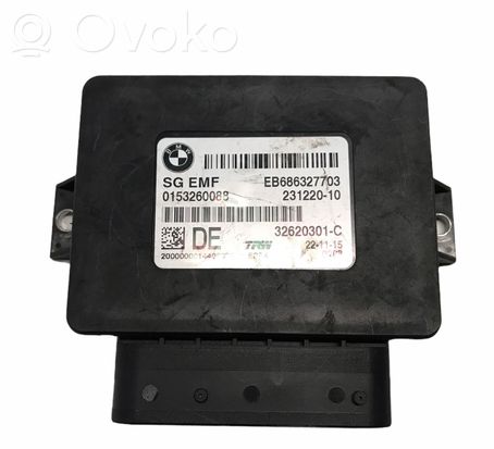 BMW 5 F10 F11 Hand brake control module 1563163 23122010