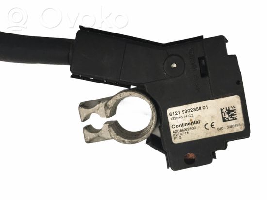BMW 5 F10 F11 Negative earth cable (battery) 9302358