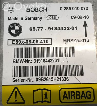 BMW 3 E90 E91 Airbag control unit/module 9184432