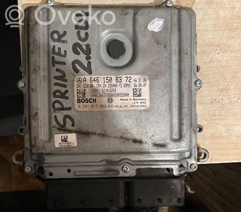 Mercedes-Benz Sprinter W906 Engine control unit/module 281015053