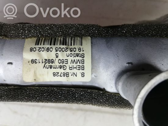 BMW 5 E60 E61 Heater blower radiator 6921139 B8728
