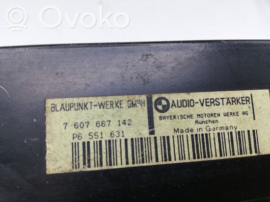 BMW 3 E36 Sound amplifier 7607667142 P6551631