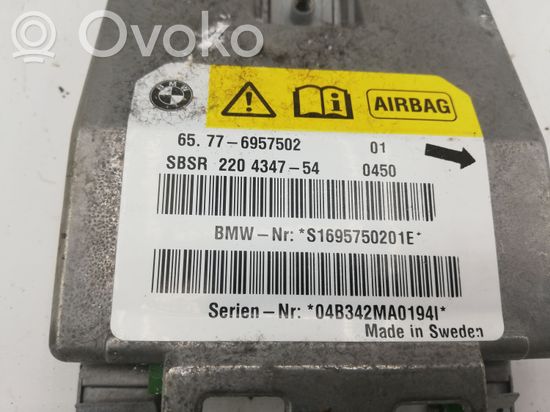 BMW 5 E60 E61 Airbag control unit/module 65776957502 6957502