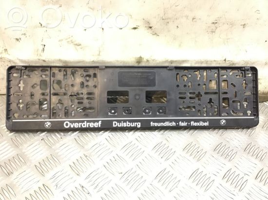 BMW X5 E70 Number Plate Surrounds Holder Frame