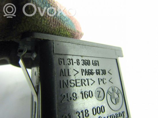 BMW 5 E39 Panel lighting control switch 61318360461