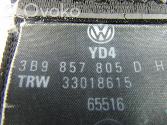 Volkswagen PASSAT B5 Rear seatbelt 3B9857805D