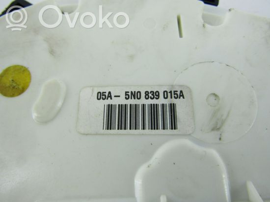Volkswagen PASSAT CC Rear door lock 5N0839015A