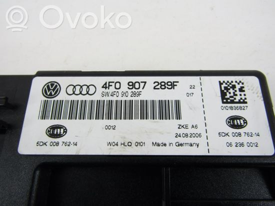 Audi A6 S6 C6 4F Other control units/modules 4F0907289F