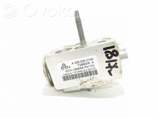 Mercedes-Benz C W205 Air conditioning (A/C) expansion valve A2058300105