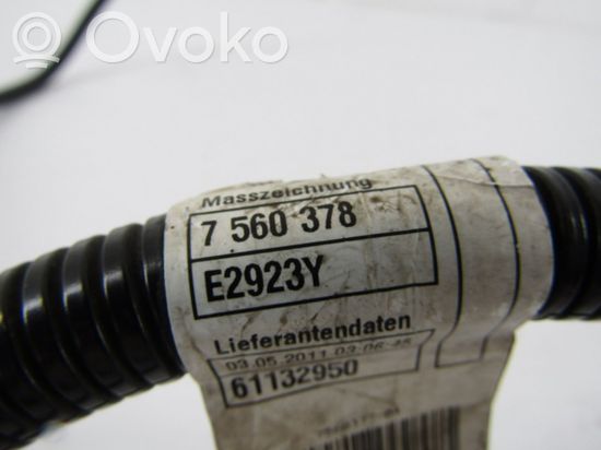 BMW 1 E82 E88 Positive cable (battery) 7560378