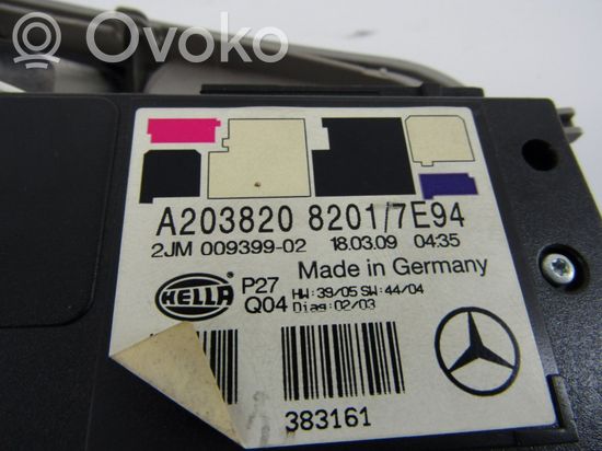 Mercedes-Benz CLC CL203 Other interior light A2038208201