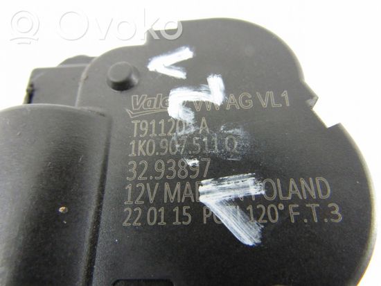Volkswagen PASSAT CC Air flap motor/actuator 1K0907511Q