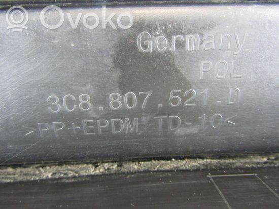 Volkswagen PASSAT CC Front bumper lip 3C8807521D