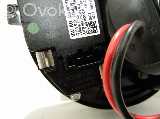 Volkswagen PASSAT CC Heater fan/blower 3C0907521G