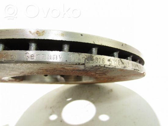 Volkswagen Polo V 6R Front brake disc 14404