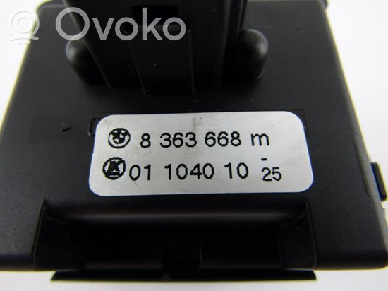 BMW 3 E46 Light switch 8363668M