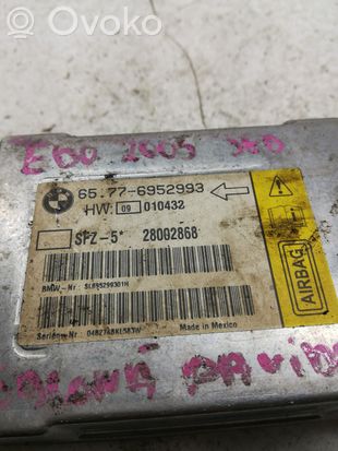 BMW 5 E60 E61 Airbag control unit/module 65776952993 010432